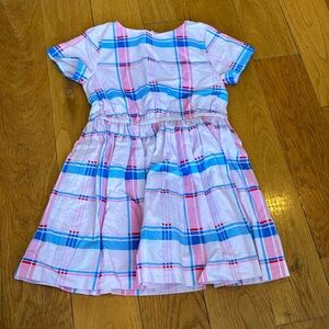 Jacadi Girls 4Y Plaid Dress